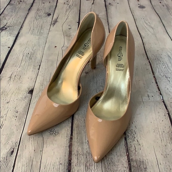 East 5th Shoes - East 5th | Nude Pointed Pumps Size 12